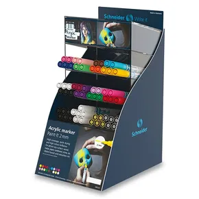 Schneider Paint-It 310 akrilos toll, állvánnyal, 61 db